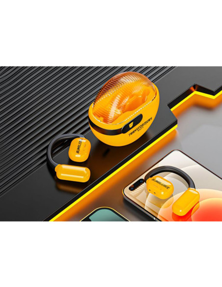 AuTiculTres TWS Transformers TF-T09 Yellow - Auriculares Hasbro