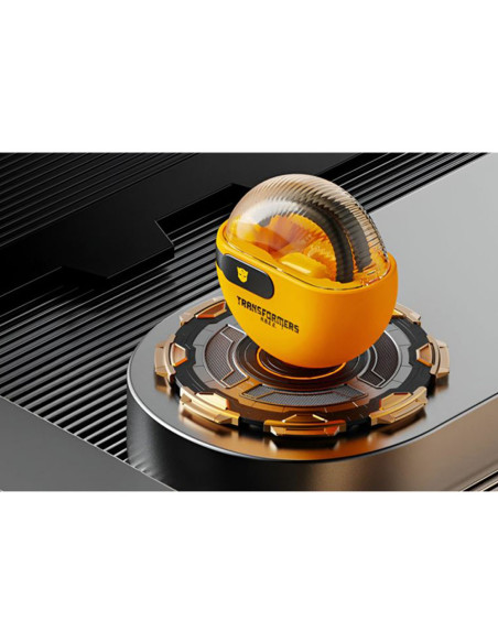AuTiculTres TWS Transformers TF-T09 Yellow - Auriculares Hasbro