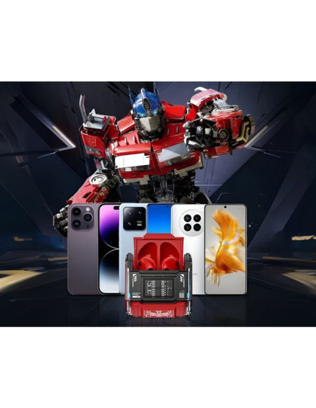 Comprar online Auriculares TWS Transformers MG-C03 red