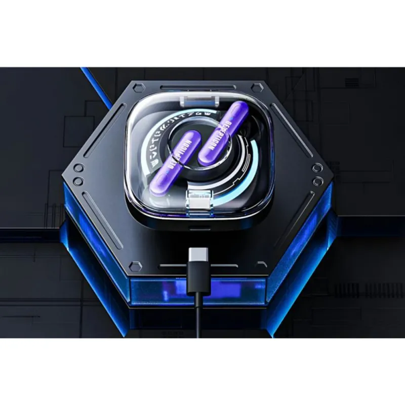 AuTiculTres TWS Transformers TF-T03 purple - Auriculares Transformers