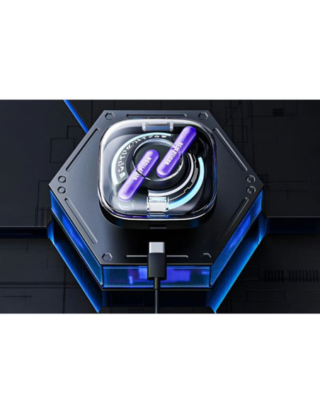 AuTiculTres TWS Transformers TF-T03 purple - Auriculares Transformers