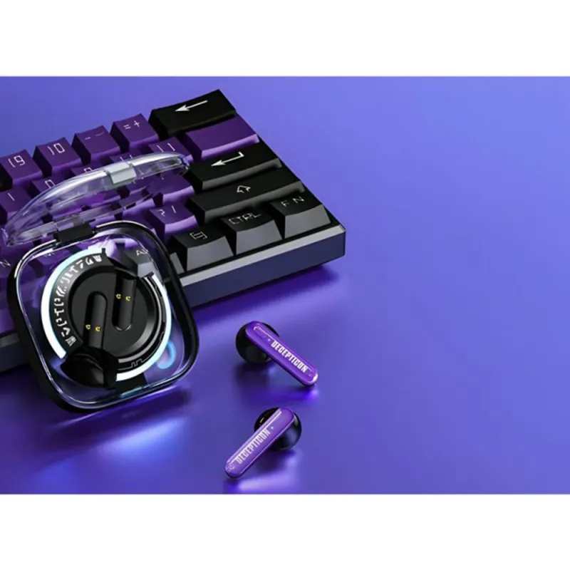 AuTiculTres TWS Transformers TF-T03 purple - Auriculares Transformers