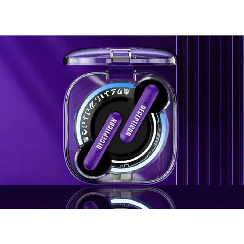 AuTiculTres TWS Transformers TF-T03 purple - Auriculares Transformers