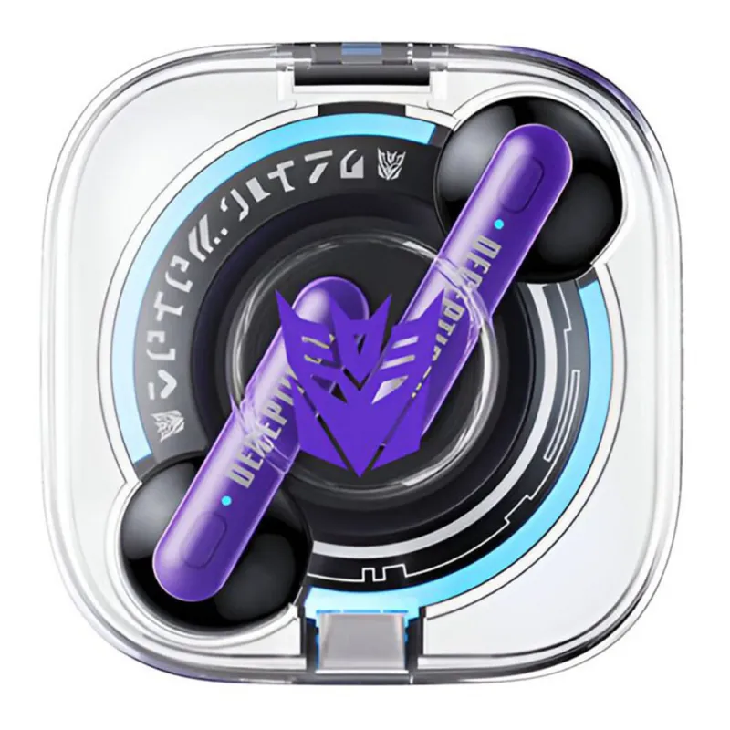 AuTiculTres TWS Transformers TF-T03 purple - Auriculares Transformers