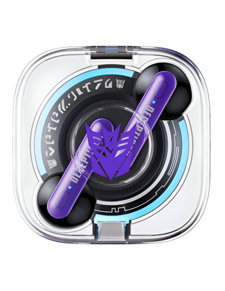 AuTiculTres TWS Transformers TF-T03 purple - Auriculares Transformers