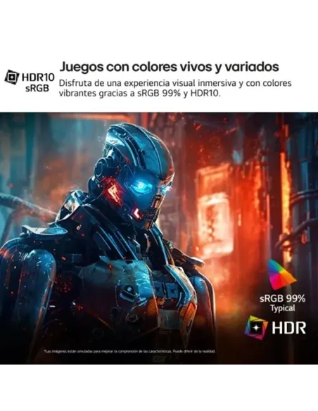 Comprar Monitor Curvo Gaming LG UltraGear 27" 27GS60QC-B VA