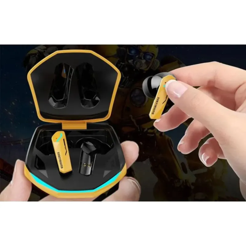 CoBprarTAuriculares TWS Transformers TF-T10 yellow