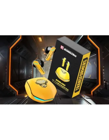 Auriculares TWS Transformers TF-T10 yellow