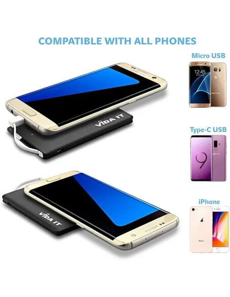 CoBprarABatería Externa Axil Tipo Tarjeta 2500mAh