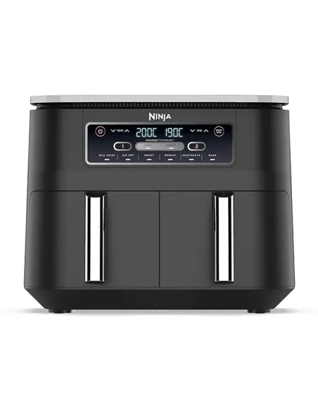 Ninja AF300EU Freidora de aire doble 2400 W 7,6 L | 6 modos