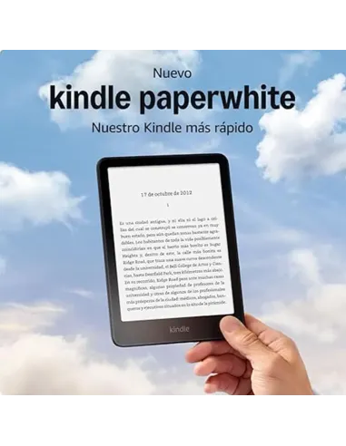 Kindle Paperwhite 16GB Negro | 7" y Batería 12 Semanas - TiendaCPU