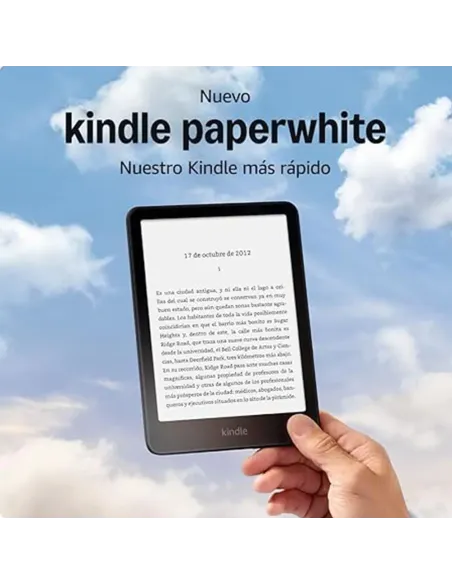 Kindle Paperwhite 16GB Negro | 7" y Batería 12 Semanas - TiendaCPU