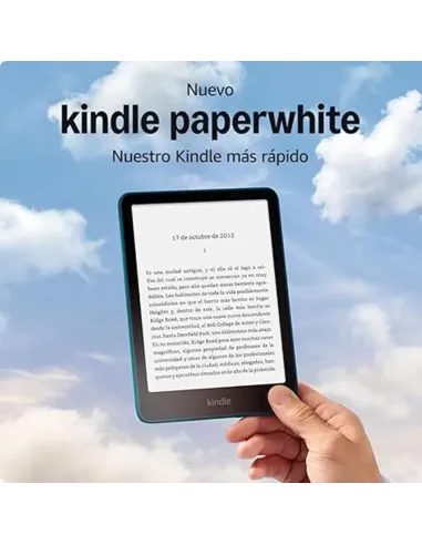 Comprar Amazon Kindle Paperwhite, 7", 16 GB, 300 ppi, Verde Jade