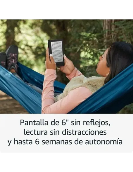 Comprar Amazon Kindle (2024), 6" HD 300ppp, 16 GB USB-C, Negro