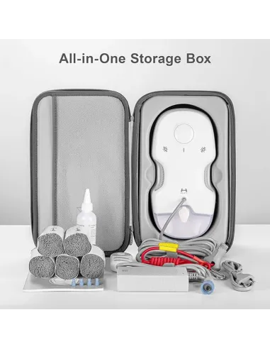 HUTT C65 Intelligent Window Cleaning Robot - 3800 Pa Spray 80