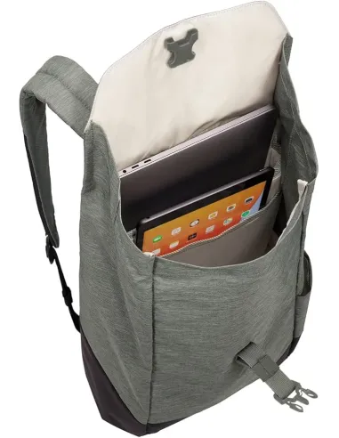 Thule Mochila Lithos agave/negro para portátiles hasta 16"