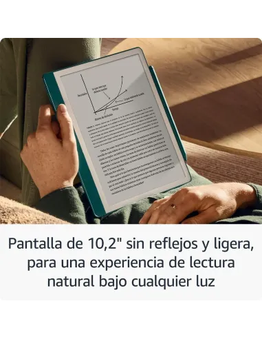 Amazon Kindle Scribe, 10.2", 16 GB, 300 ppi, Sin reflejos, Lápiz premium, Gris tungsteno