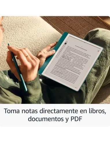 Amazon Kindle Scribe, 10.2", 16 GB, 300 ppi, Sin reflejos, Lápiz premium, Gris tungsteno