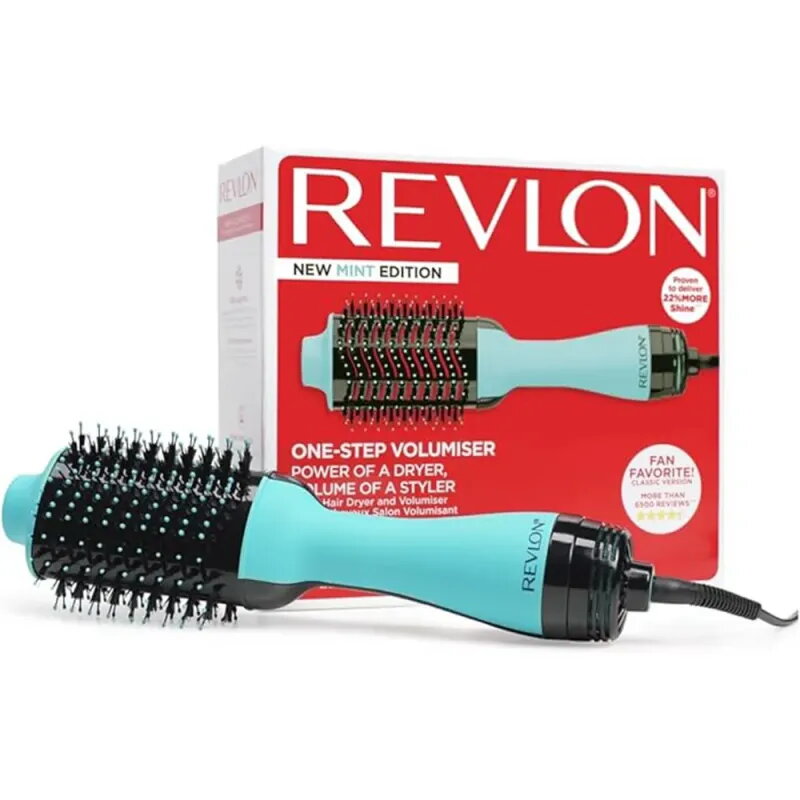 RERLON Rne-Step Volumiser 5222 Mint | Cepillo Secador 2 en 1