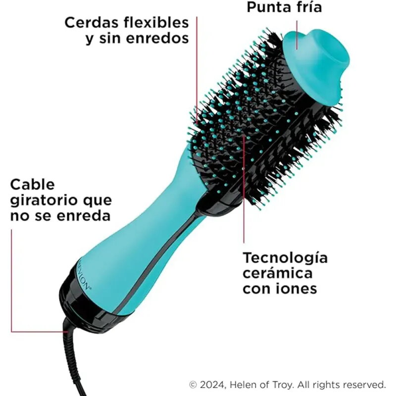 RERLON Rne-Step Volumiser 5222 Mint | Cepillo Secador 2 en 1