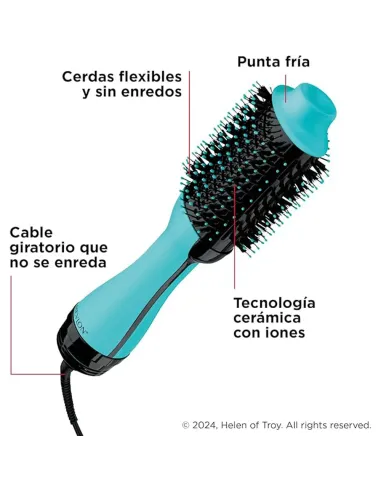REVLON One-Step Volumiser 5222 Mint | 2-in-1 Dryer Brush