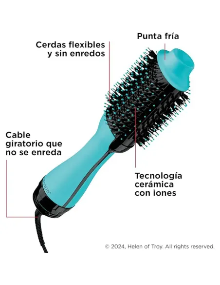 REVLON One-Step Volumiser 5222 Mint | 2-in-1 Dryer Brush