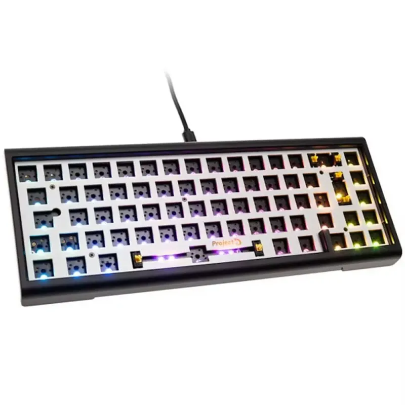 CoBprarDDucky Tinker65 65% RGB Black (ISO) Barebone