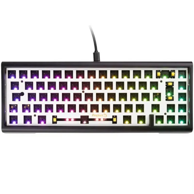 CoBprarDDucky Tinker65 65% RGB Black (ISO) Barebone