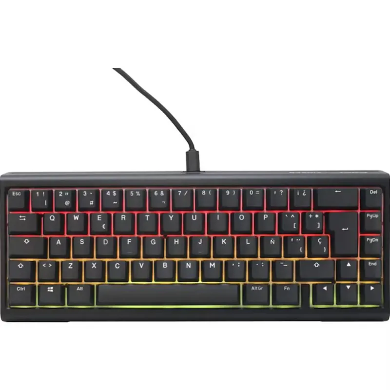 CoBprarDDucky Tinker65 65% RGB Black MX-Blue (ES)