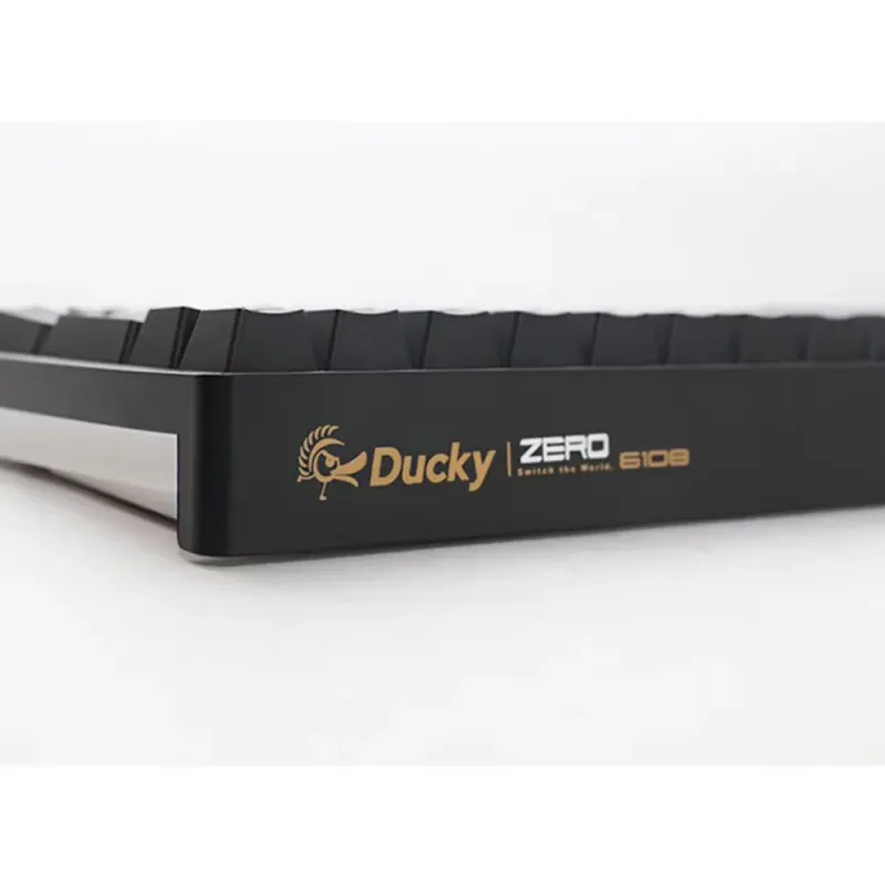 CoBprarDDucky Zero 6108 100% Classic Black RGB Tri-Mode Connect MX2A-B