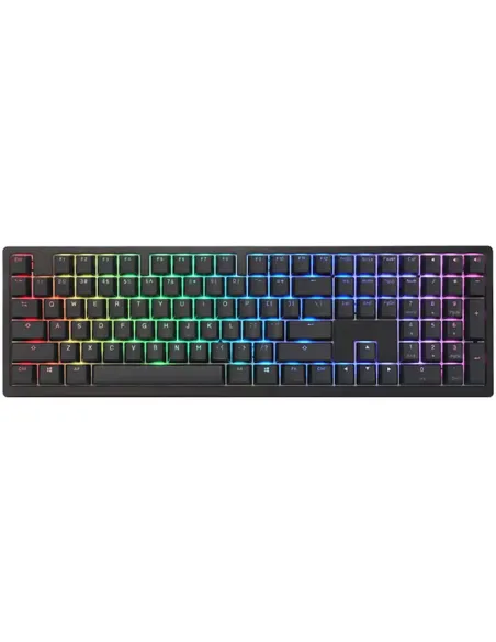 CoBprarDDucky Zero 6108 100% Classic Black RGB Tri-Mode Connect MX2A-R