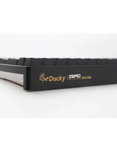 CoBprarDDucky Zero 6108 100% Classic Black RGB Tri-Mode Connect MX2A-S