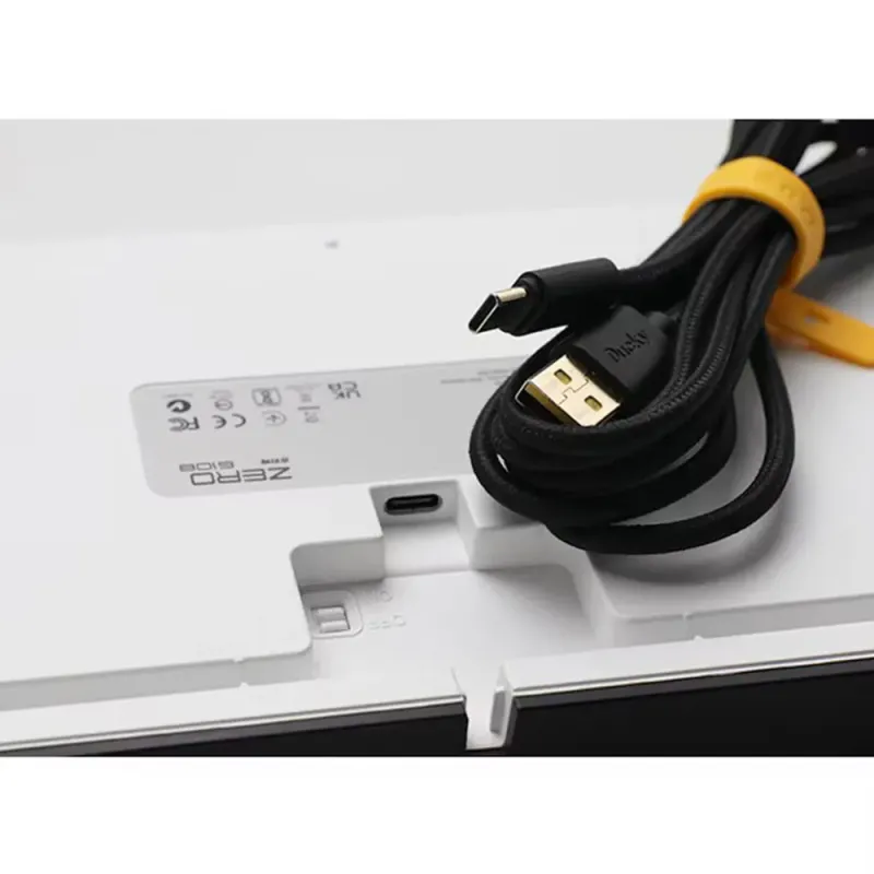 CoBprarDDucky Zero 6108 100% Classic Black RGB Tri-Mode Connect MX2A-S