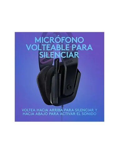 Logitech G335 Gaming Headset Black | Lightweight & Multi-Platform