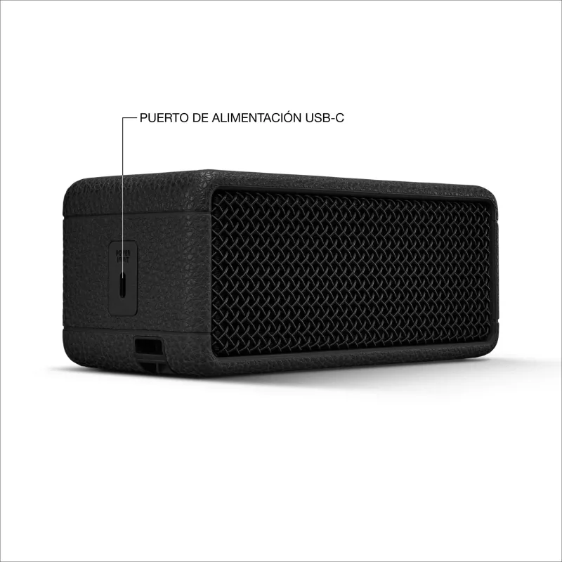 Altavoz Bluetooth portátil inalámbrico Marshall Emberton III IP67 Negro y latón