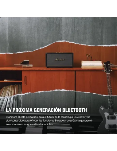 Marshall Stanmore III Black Bluetooth Speaker | Iconic Room-Filling So