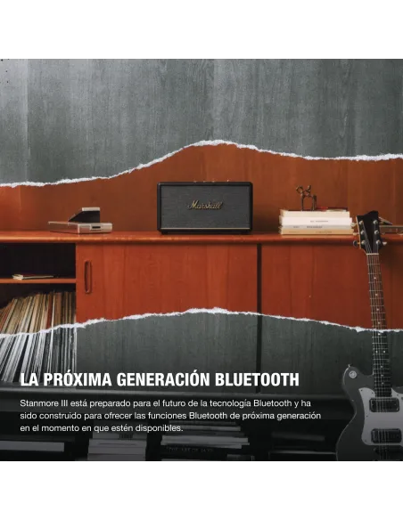 Marshall Stanmore III Black Bluetooth Speaker | Iconic Room-Filling So