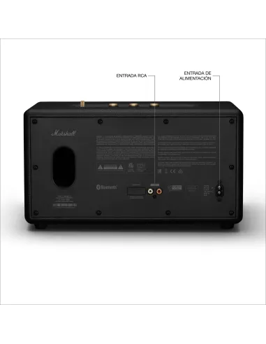Marshall Stanmore III Black Bluetooth Speaker | Iconic Room-Filling So
