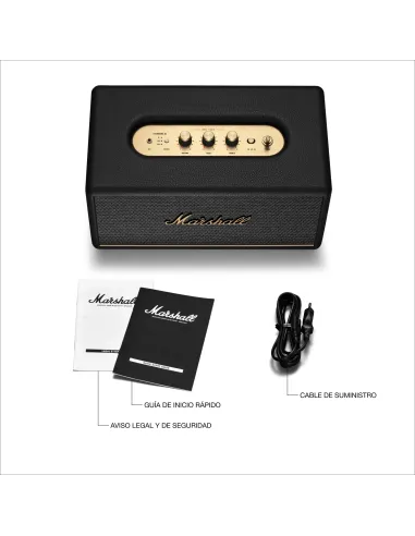 Marshall Stanmore III Black Bluetooth Speaker | Iconic Room-Filling So