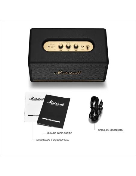 Marshall Stanmore III Black Bluetooth Speaker | Iconic Room-Filling So