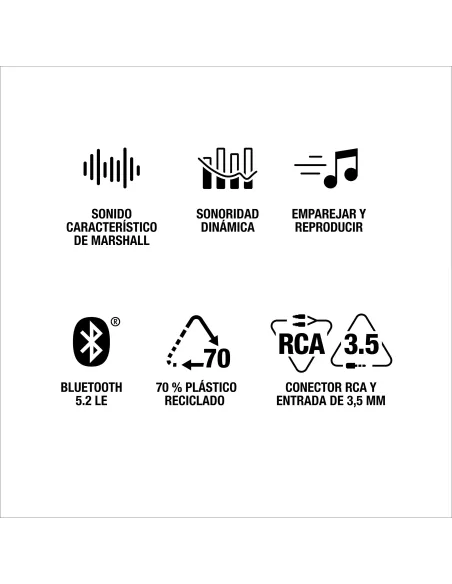 Marshall Stanmore III Black Bluetooth Speaker | Iconic Room-Filling So