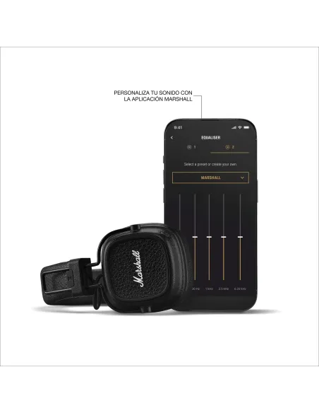 Auriculares Inalámbricos Bluetooth Marshall Major V Negro