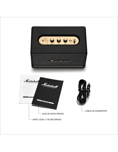 Comprar Altavoz Bluetooth inalámbrico Marshall Acton III Negro