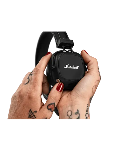 MARSHALL Major IV Negros – Auriculares inalámbricos On‑Ear 80h