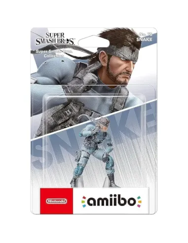 Comprar Amiibo Súper Smash Bros Solid Snake