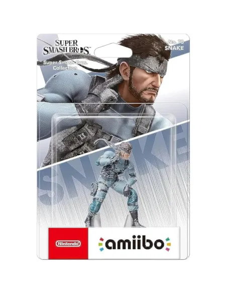 Comprar Amiibo Súper Smash Bros Solid Snake