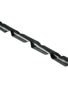 CoBprarHTubo espiral flexible Recogecables Hama Ø 30 mm 2,50 m negro