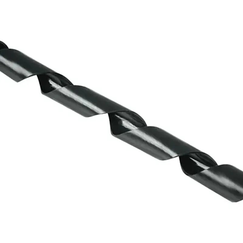 CoBprarHTubo espiral flexible Recogecables Hama Ø 30 mm 2,50 m negro