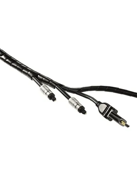 Comprar Tubo espiral flexible Recogecables Hama Ø 30 mm 2,50 m negro