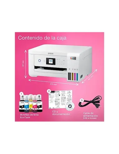 Comprar Epson EcoTank ET-2856 Impresora multifunción tinta Blanco